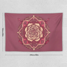 Rose Wall Tapestry