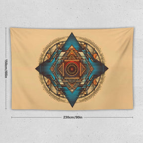 Geometric Wall Tapestry