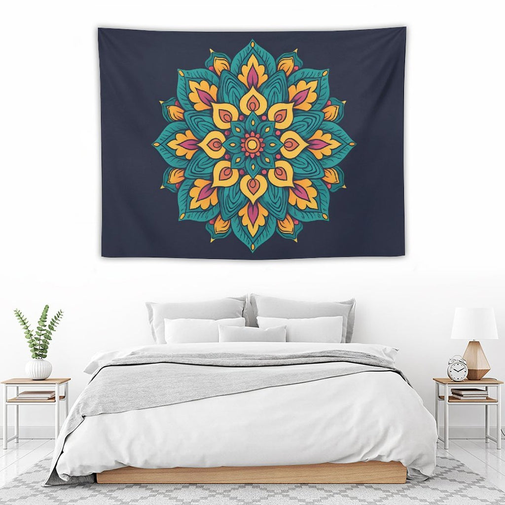 Tapiz de pared de flores