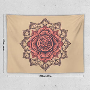 Rose Wall Tapestry