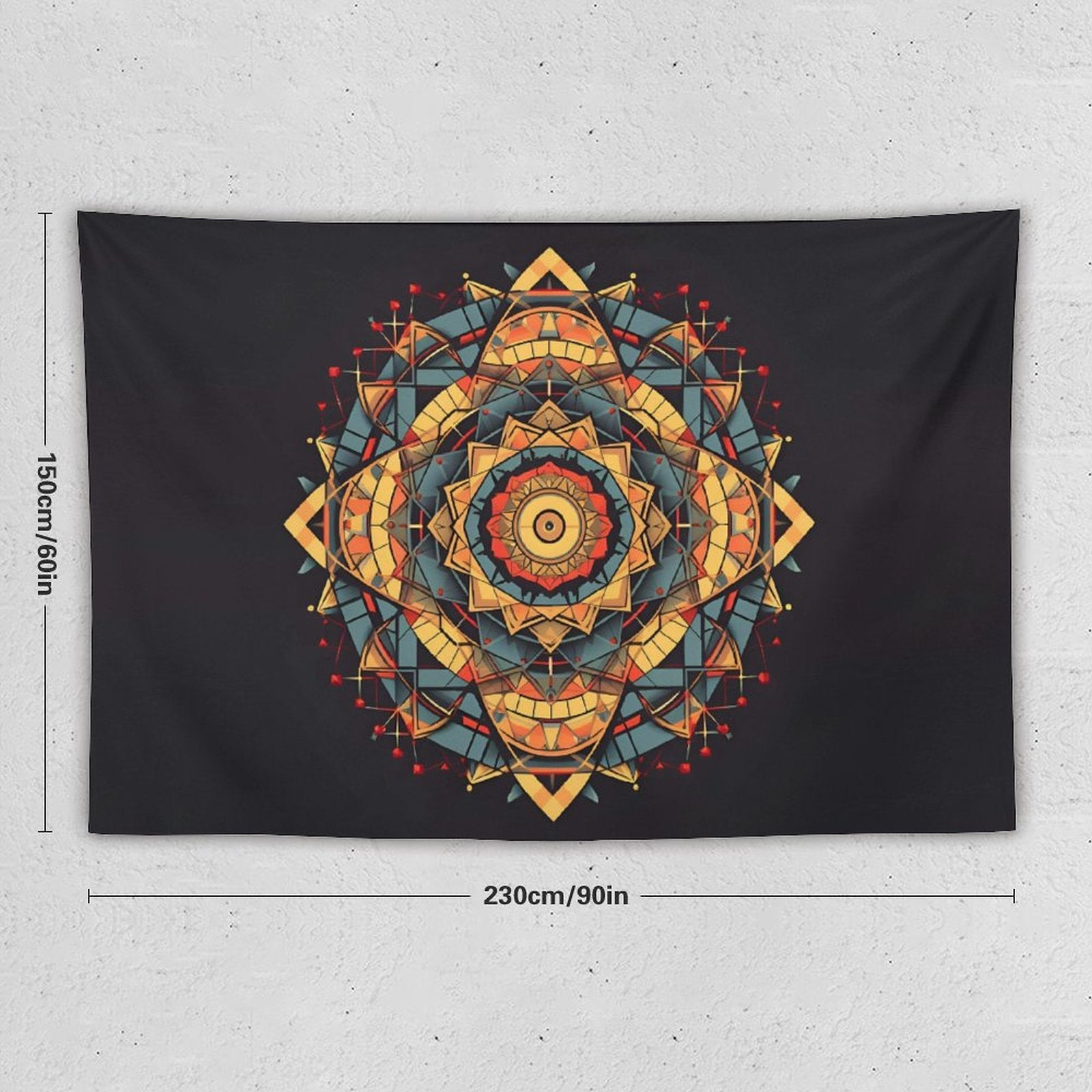 Geometric Wall Tapestry