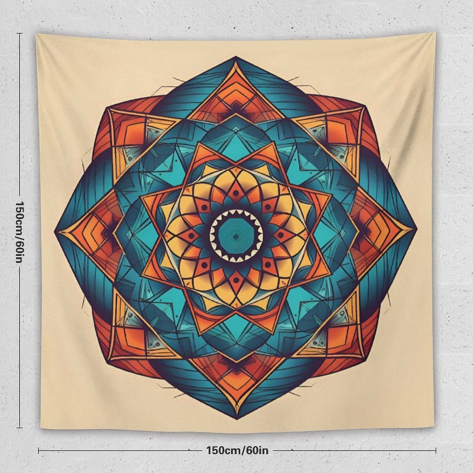 Geometric Wall Tapestry