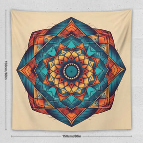 Geometric Wall Tapestry