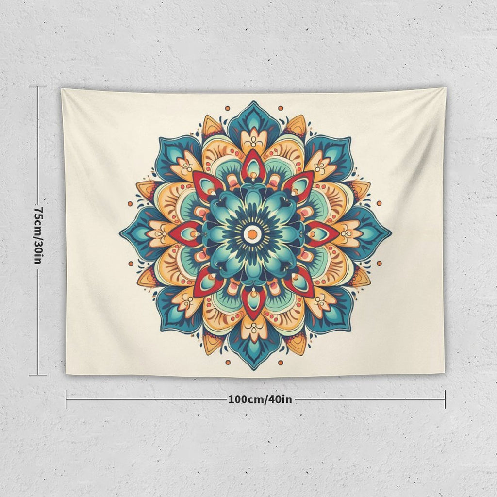 Tapiz de pared de flores