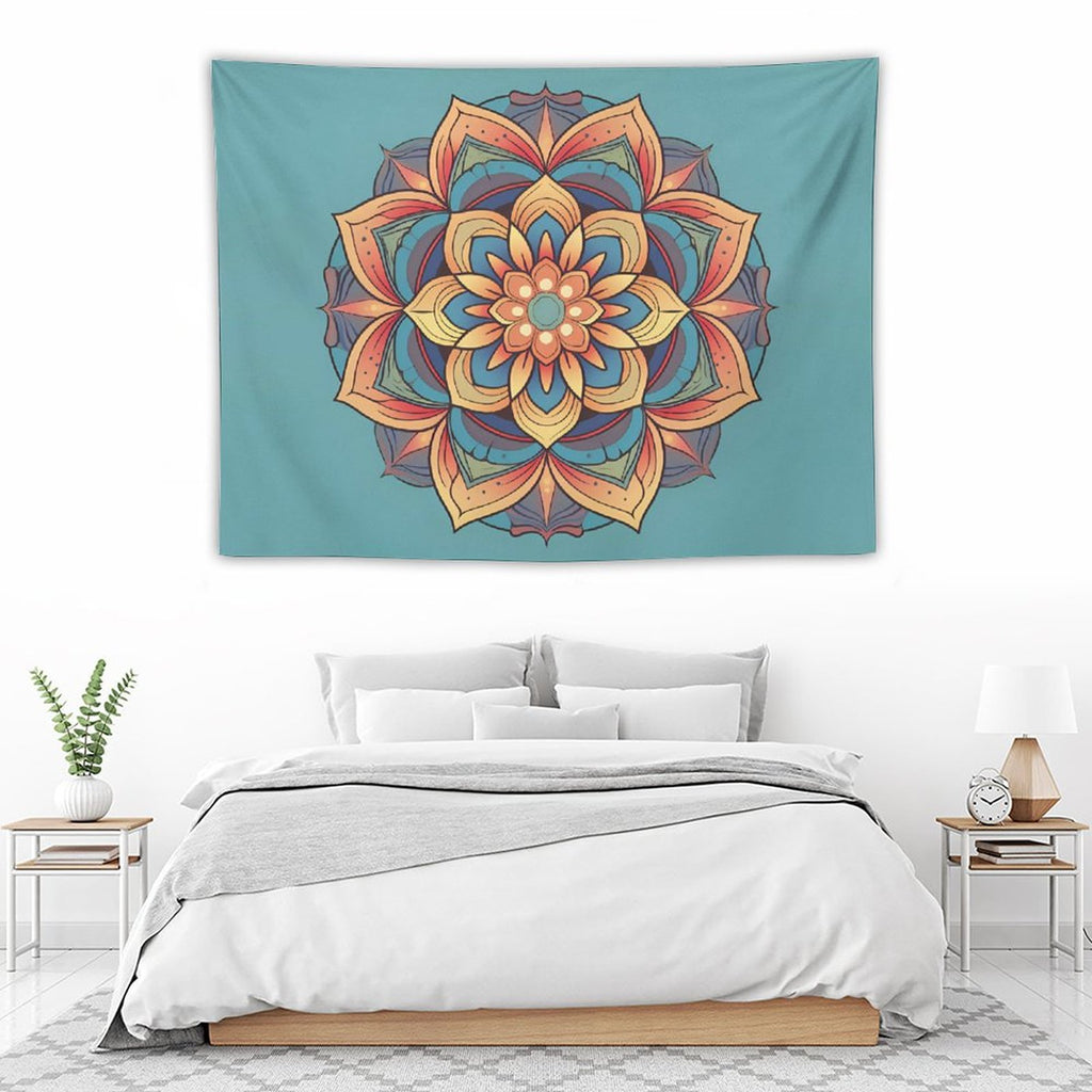 Tapiz de pared de loto