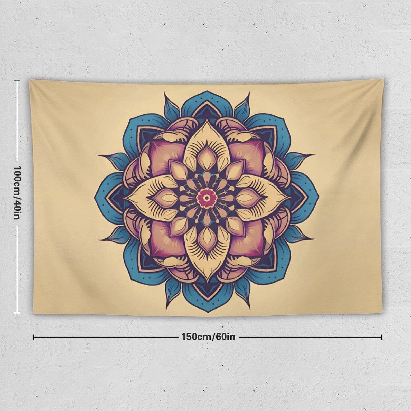 Lotus Wall Tapestry