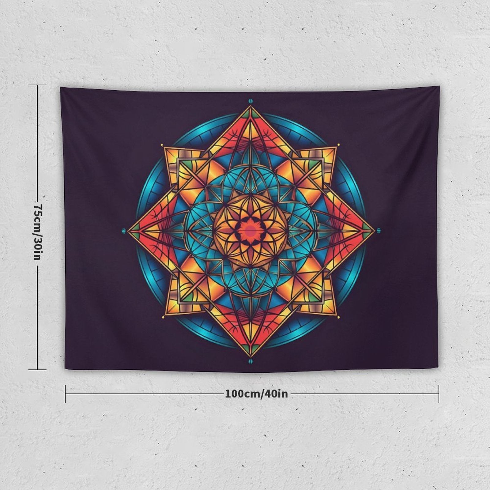 Geometric Wall Tapestry