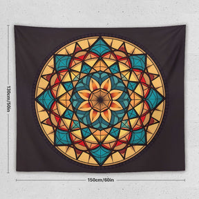 Geometric Wall Tapestry