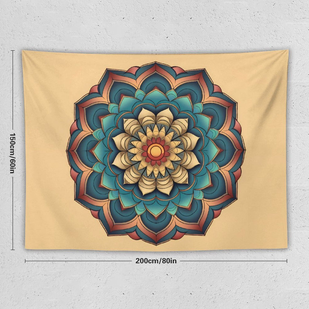 Tapiz de pared de loto