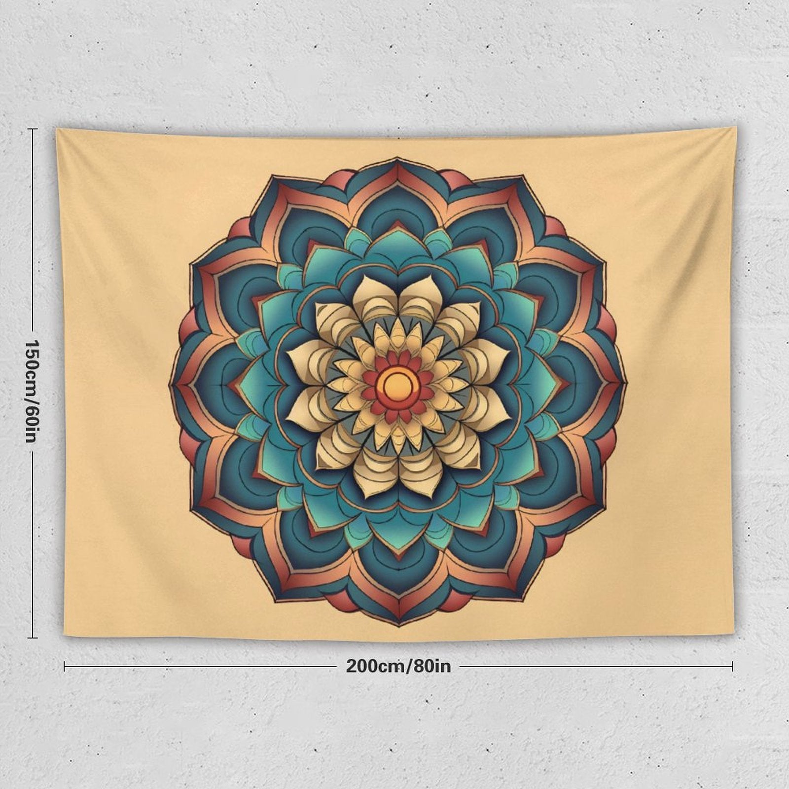 Tapiz de pared de loto