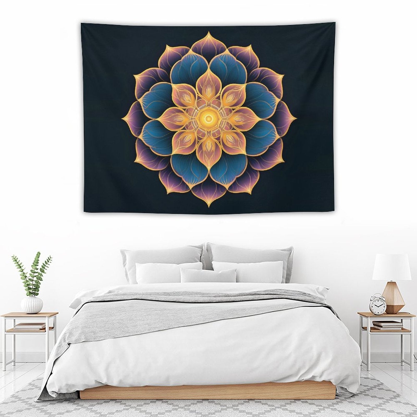 Tapiz de pared de loto