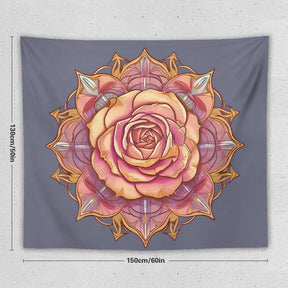 Rose Wall Tapestry