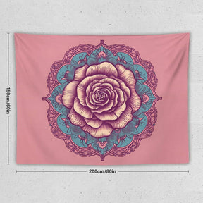 Rose Wall Tapestry