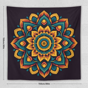 Flower Wall Tapestry