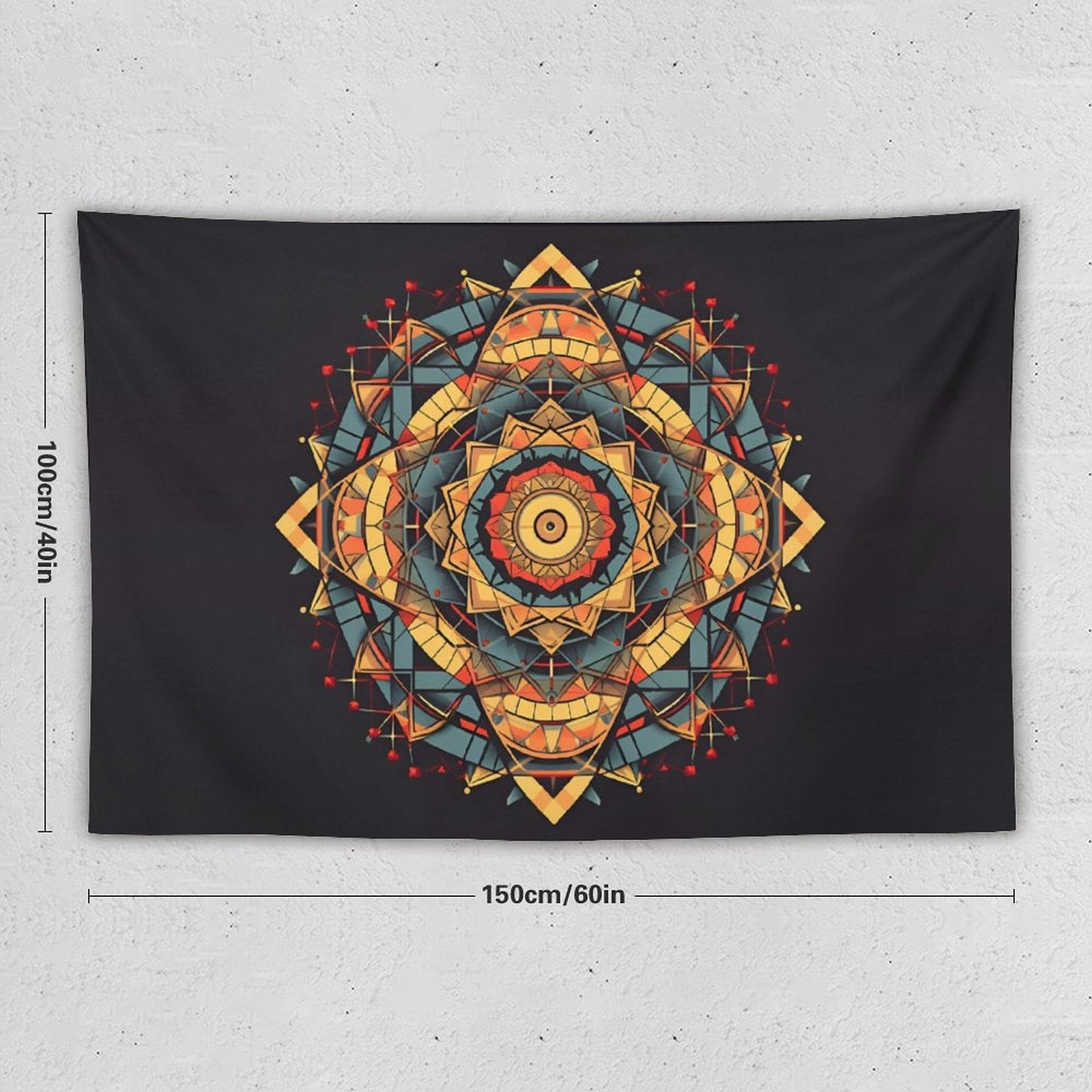 Geometric Wall Tapestry