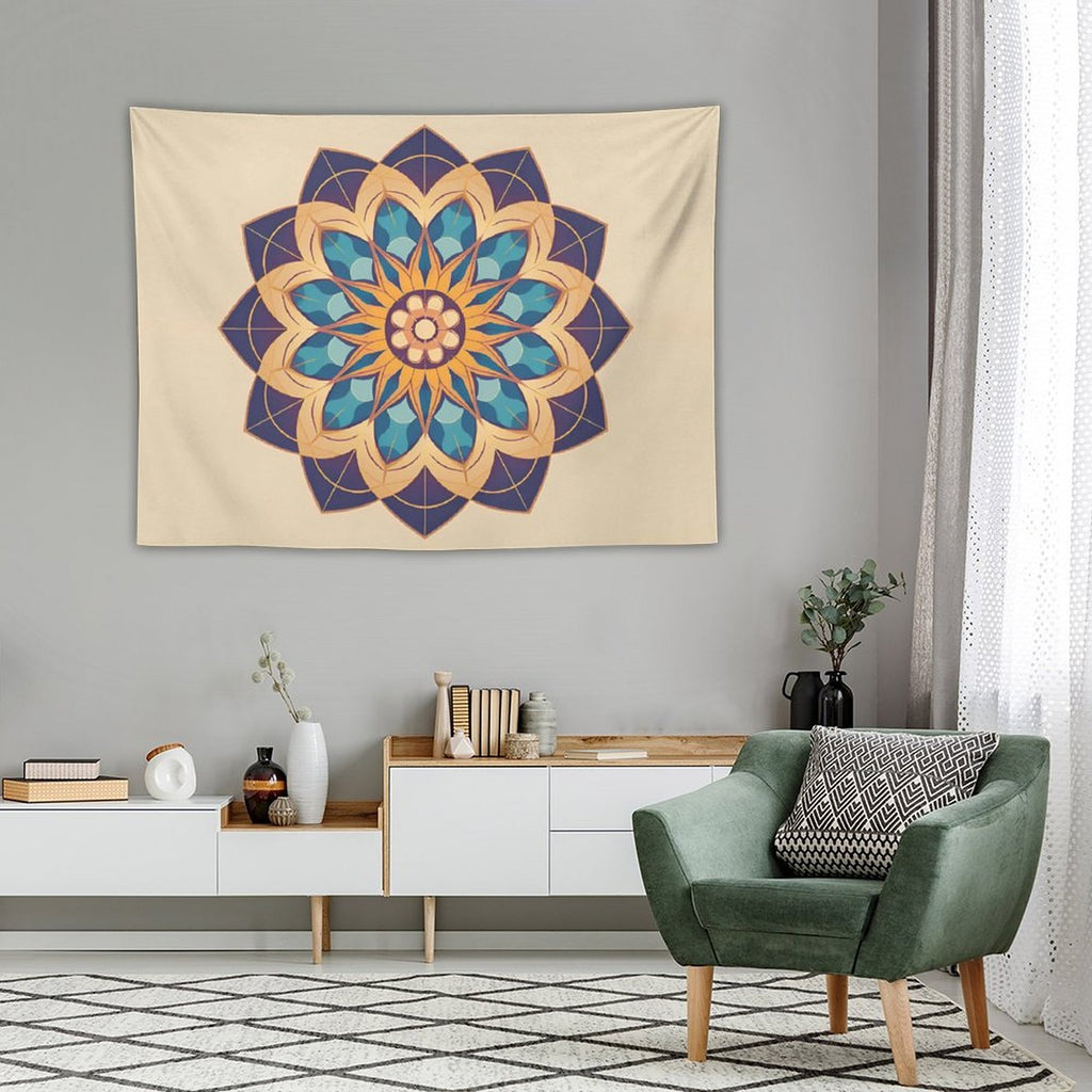 Tapiz de pared de loto