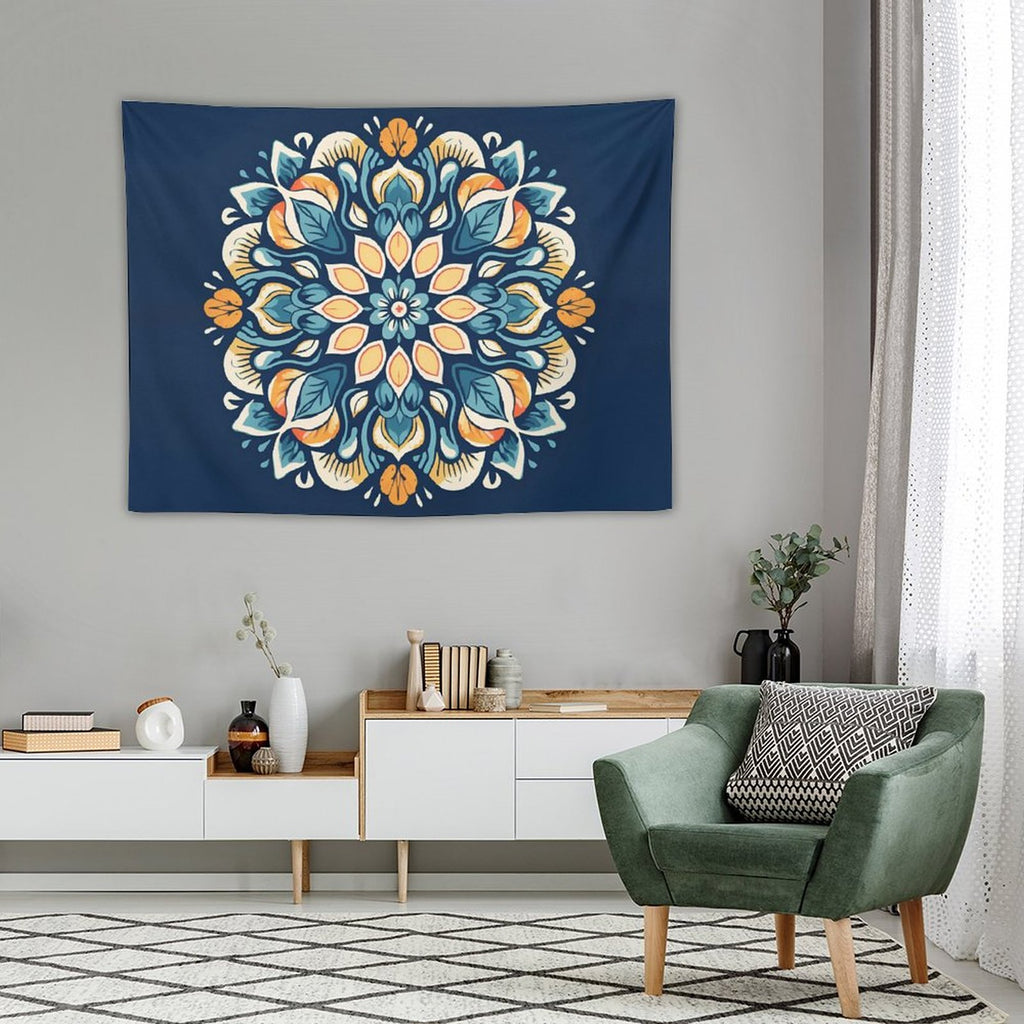 Tapiz de pared de flores