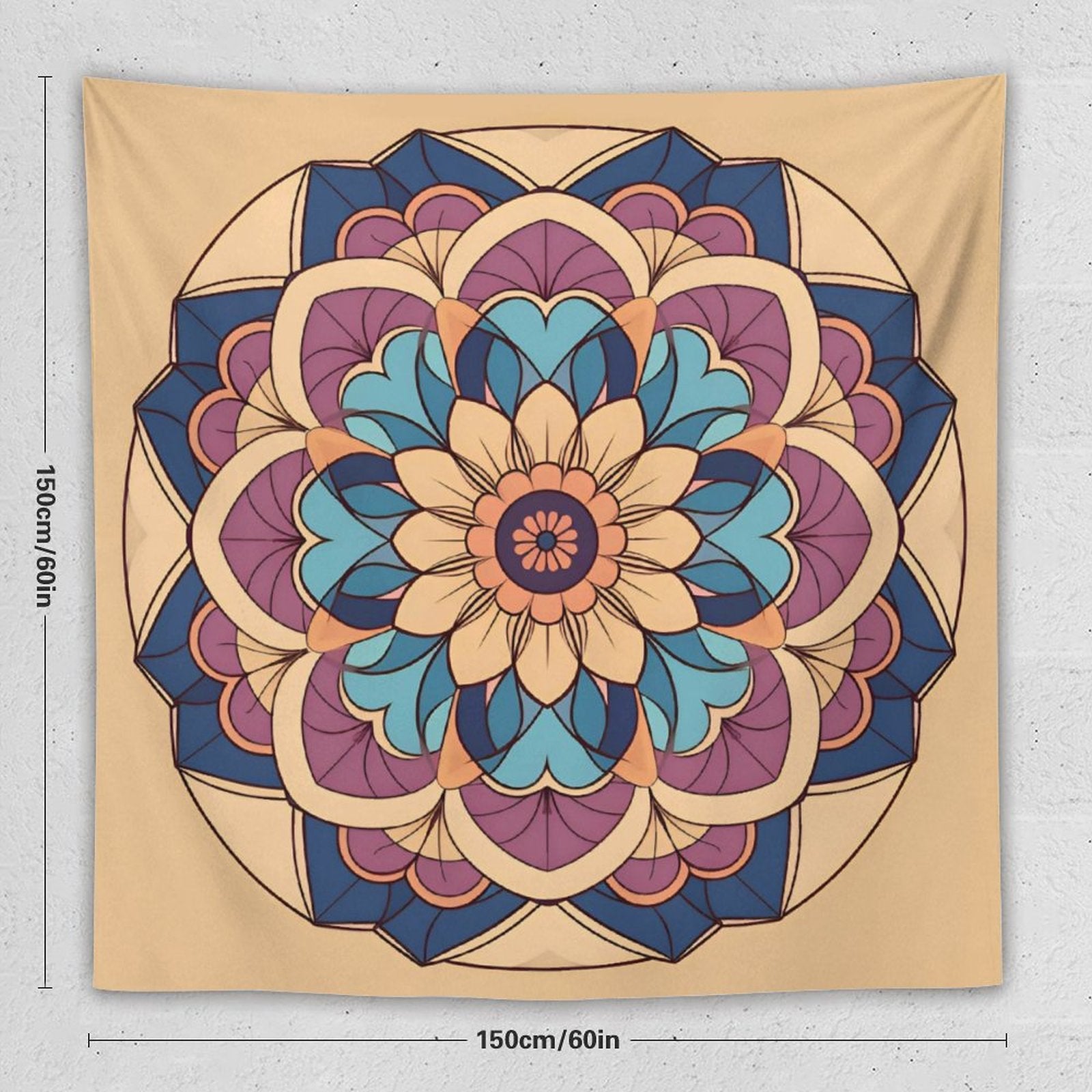 Lotus Wall Tapestry