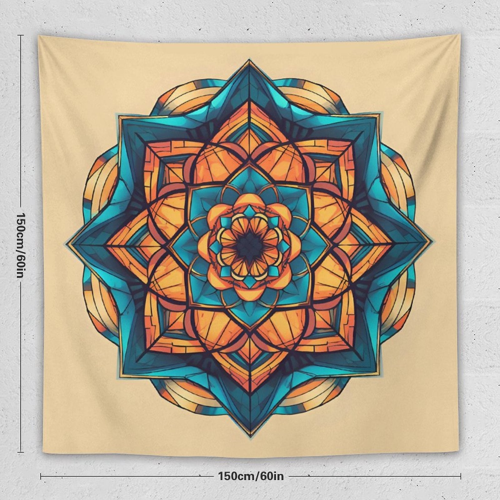 Geometric Wall Tapestry