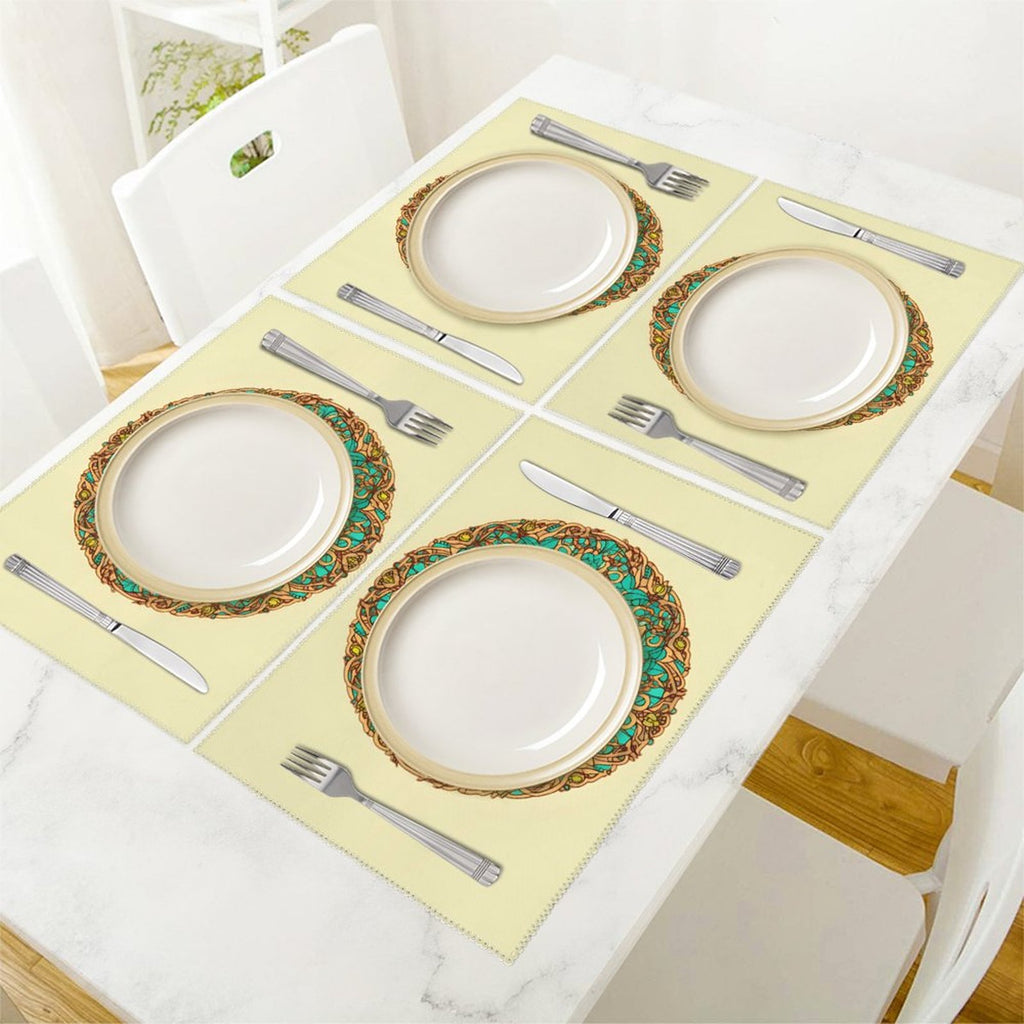 Set di 4 tovagliette