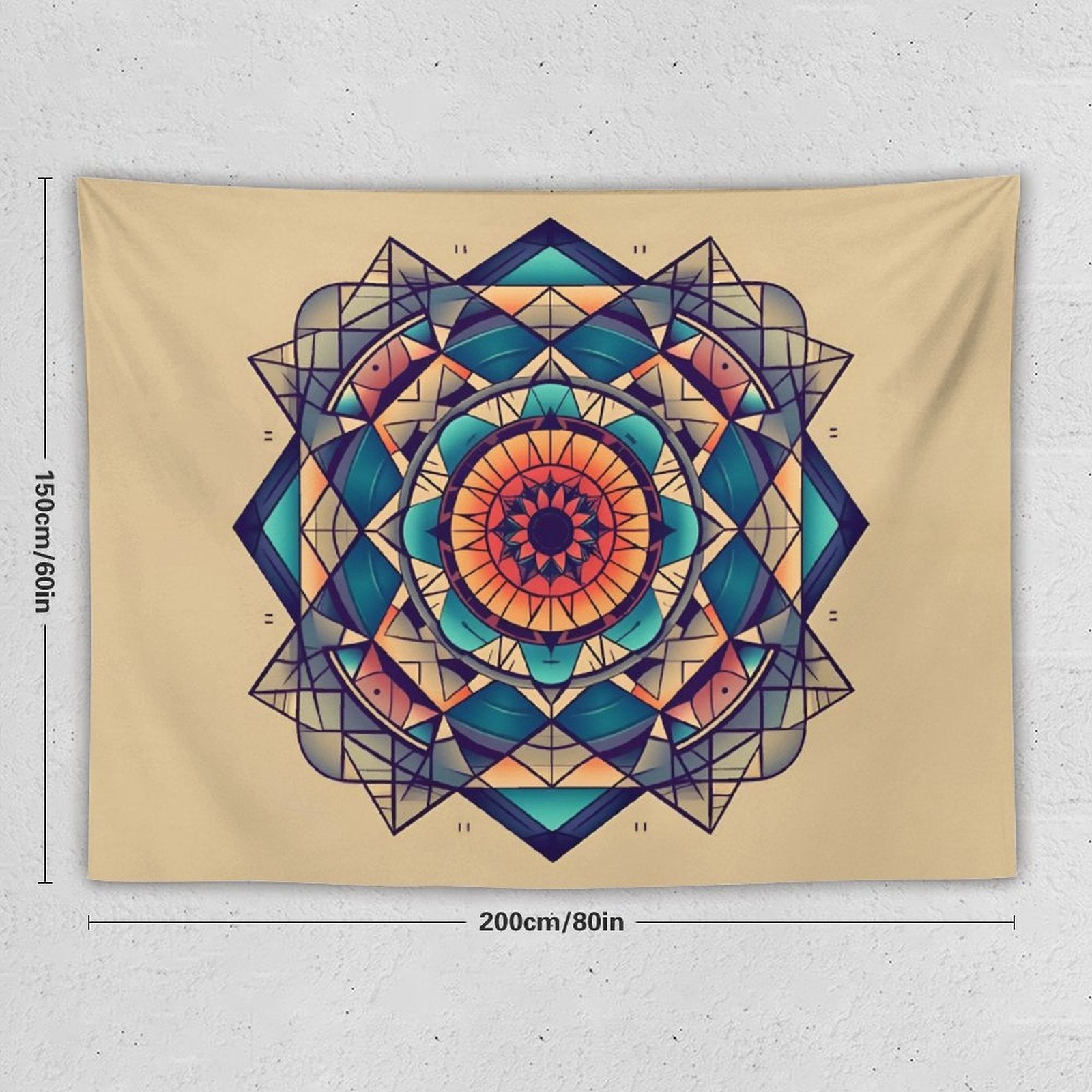 Geometric Wall Tapestry