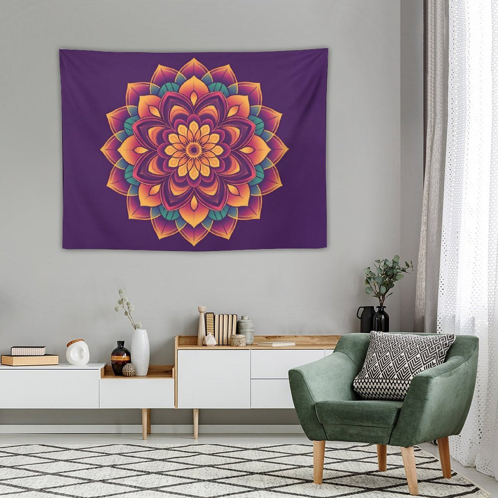 Tapiz de pared de loto