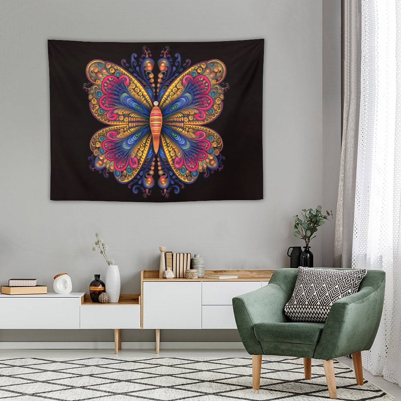 Butterfly Wall Tapestry