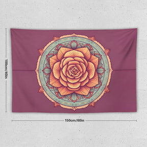 Rose Wall Tapestry