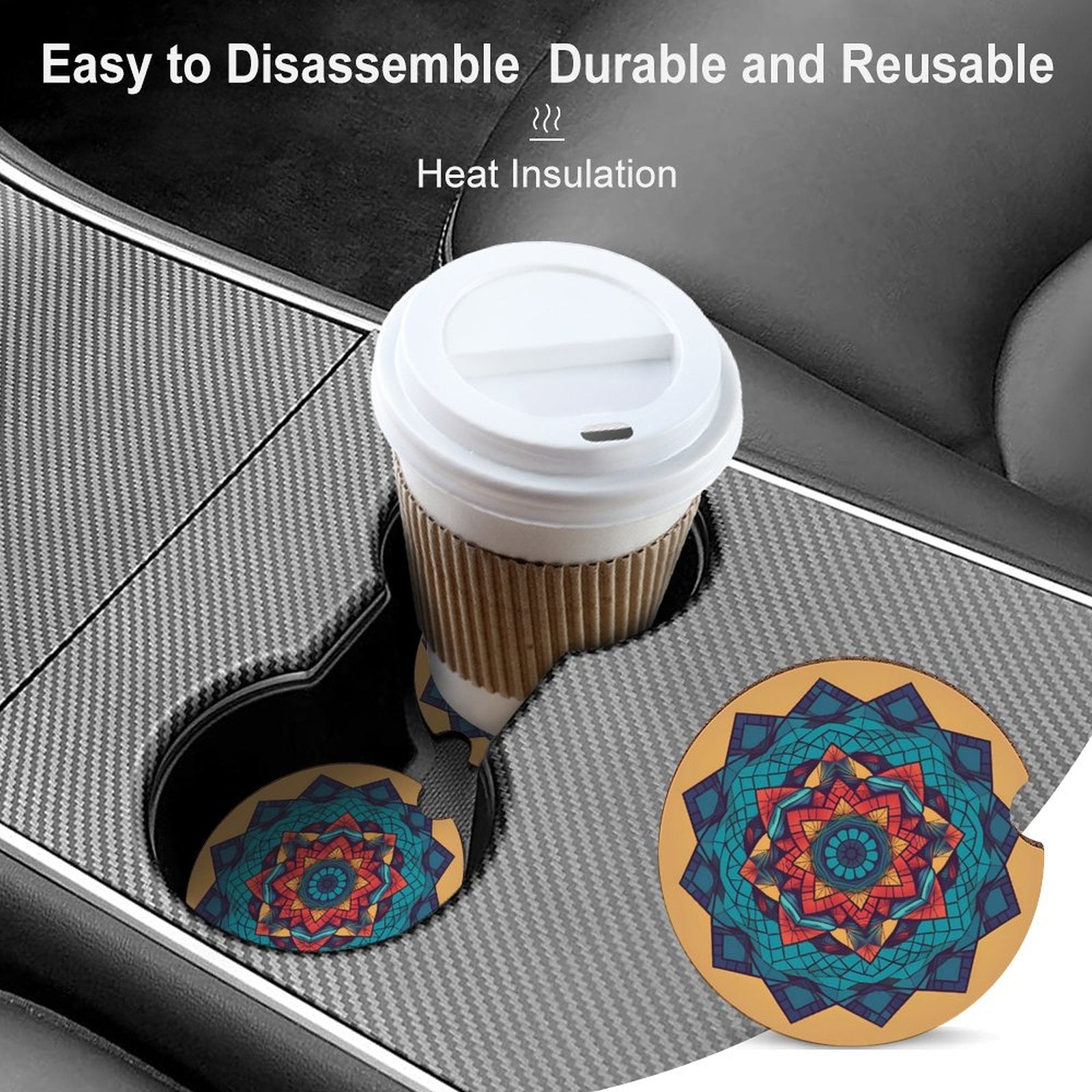 Posavasos para coche