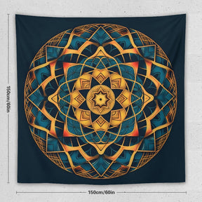 Geometric Wall Tapestry