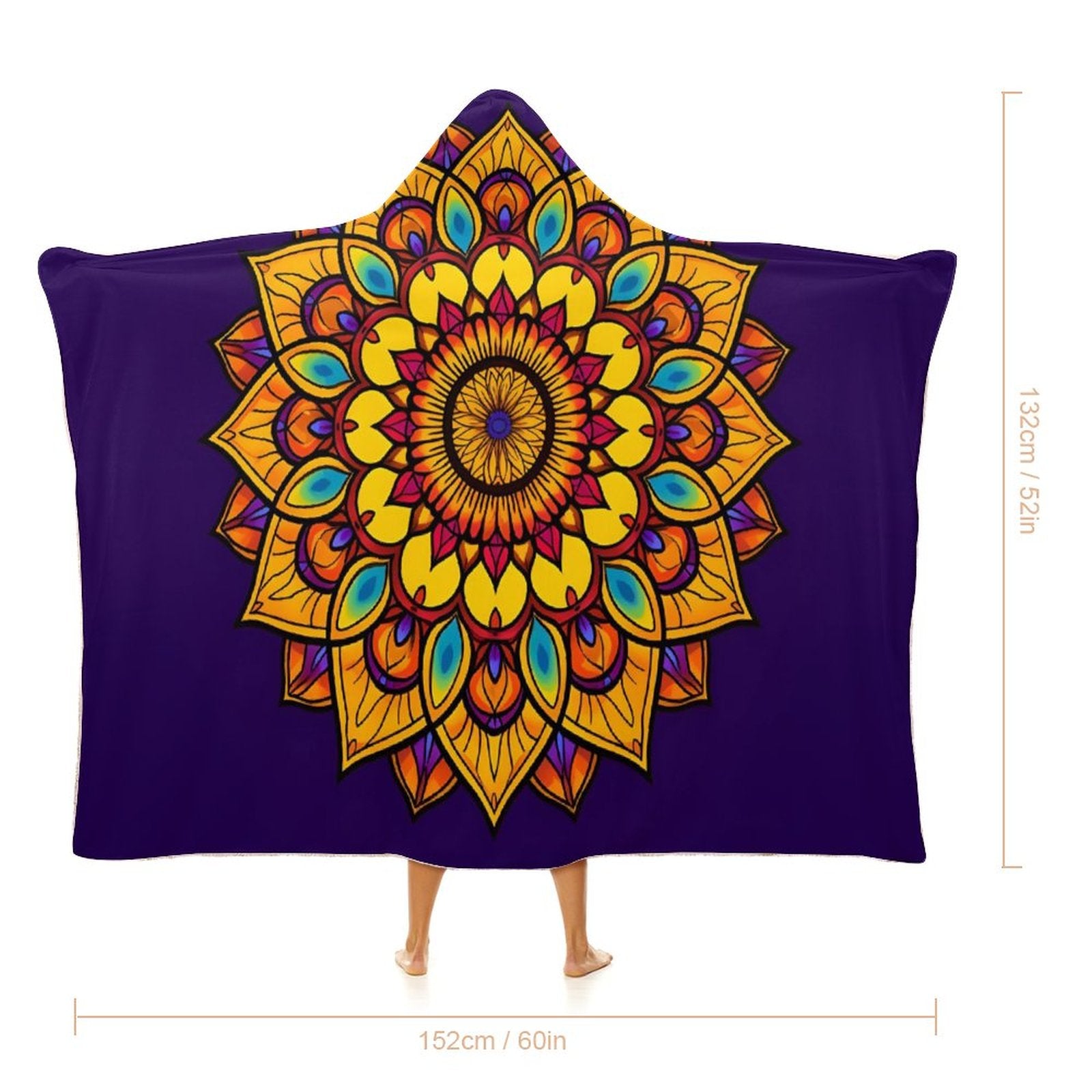 Sunflower Hooded Blanket