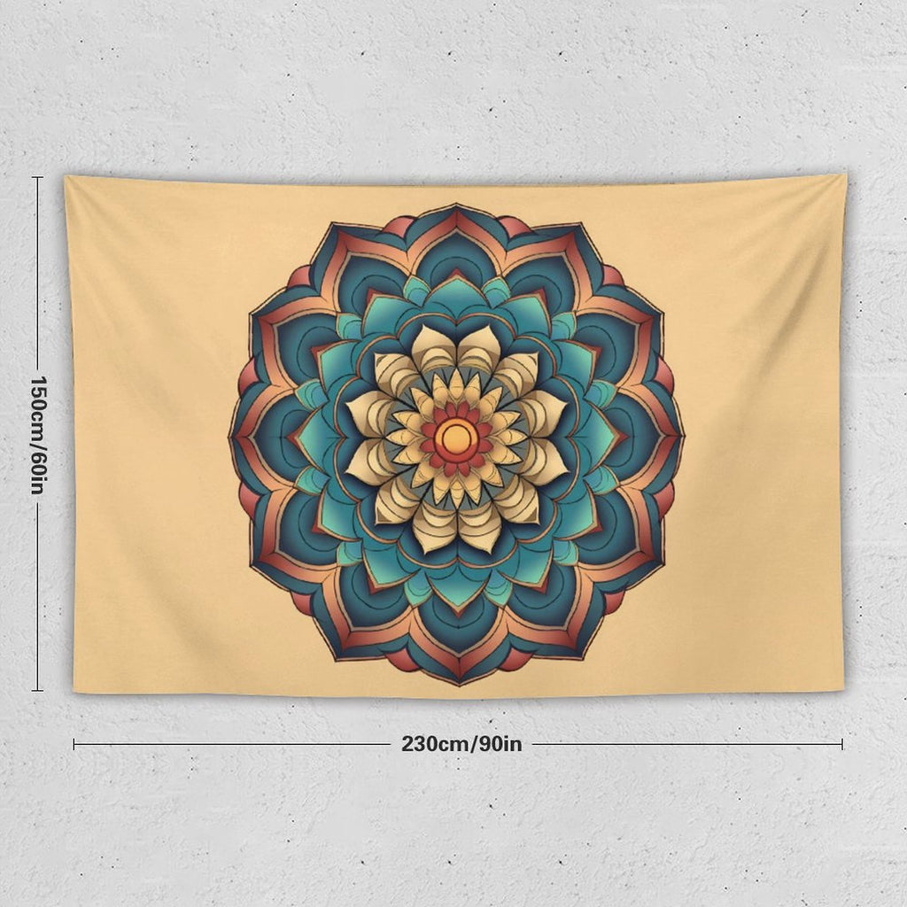 Tapiz de pared de loto