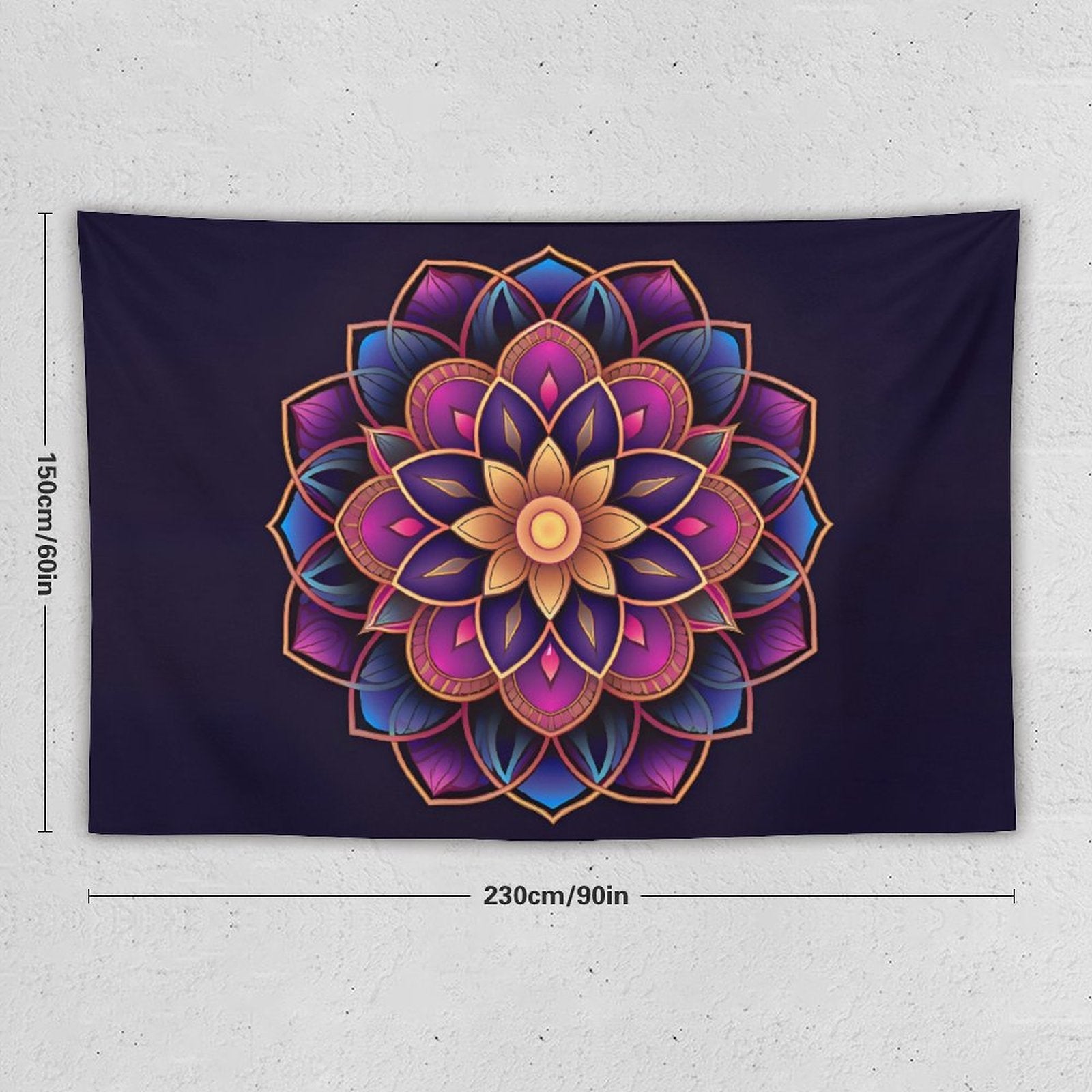 Lotus Wall Tapestry