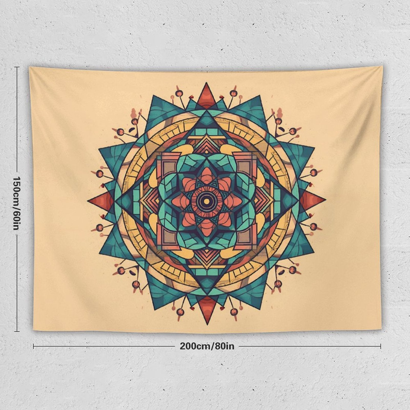 Geometric Wall Tapestry