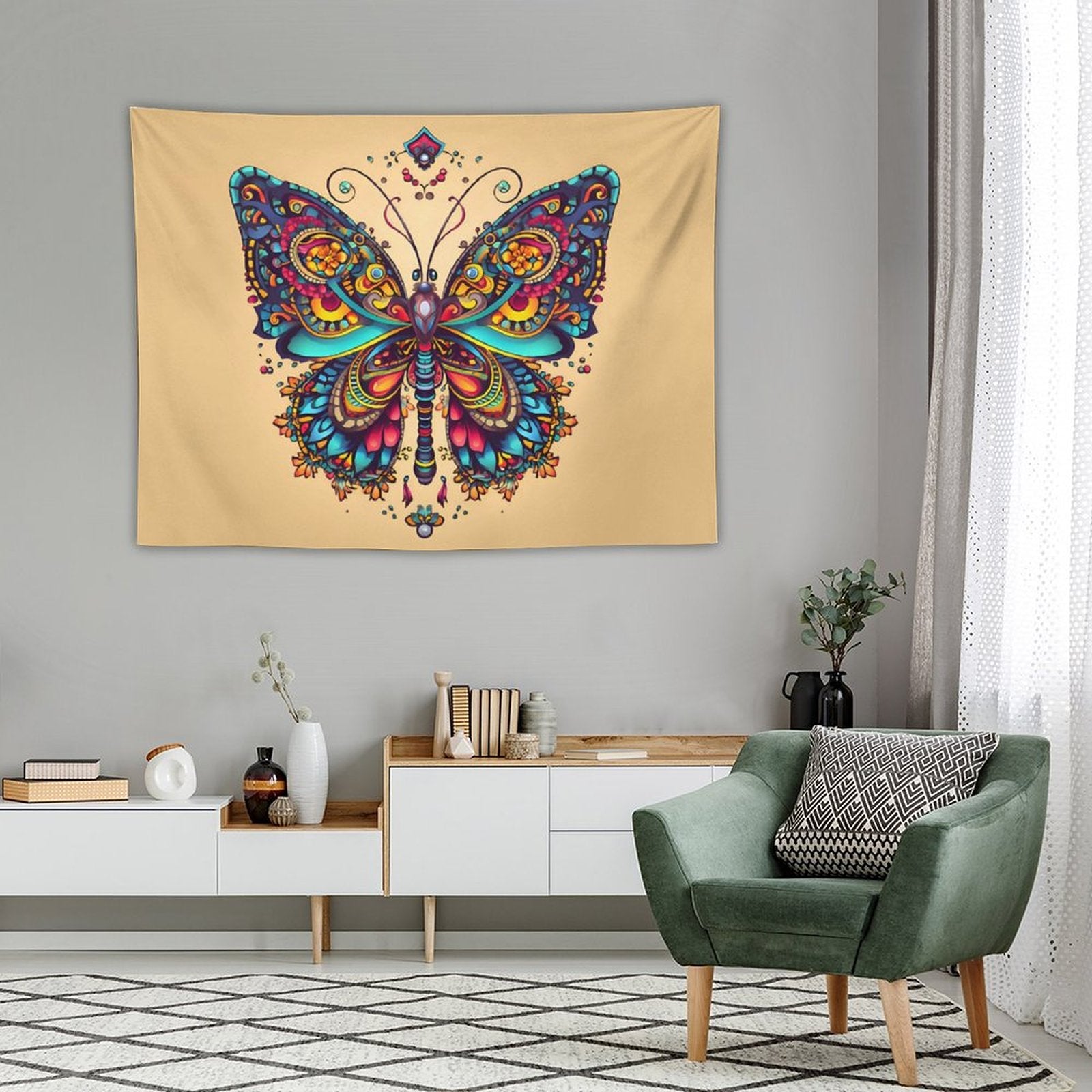 Butterfly Wall Tapestry