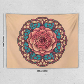 Rose Wall Tapestry