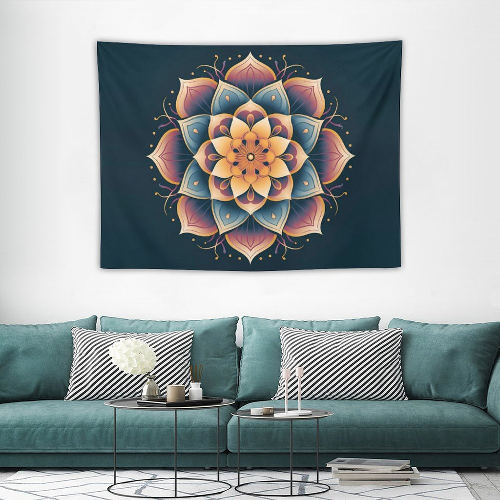 Tapiz de pared de loto