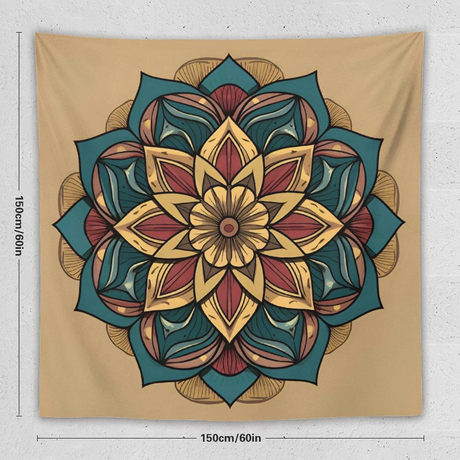 Lotus Wall Tapestry