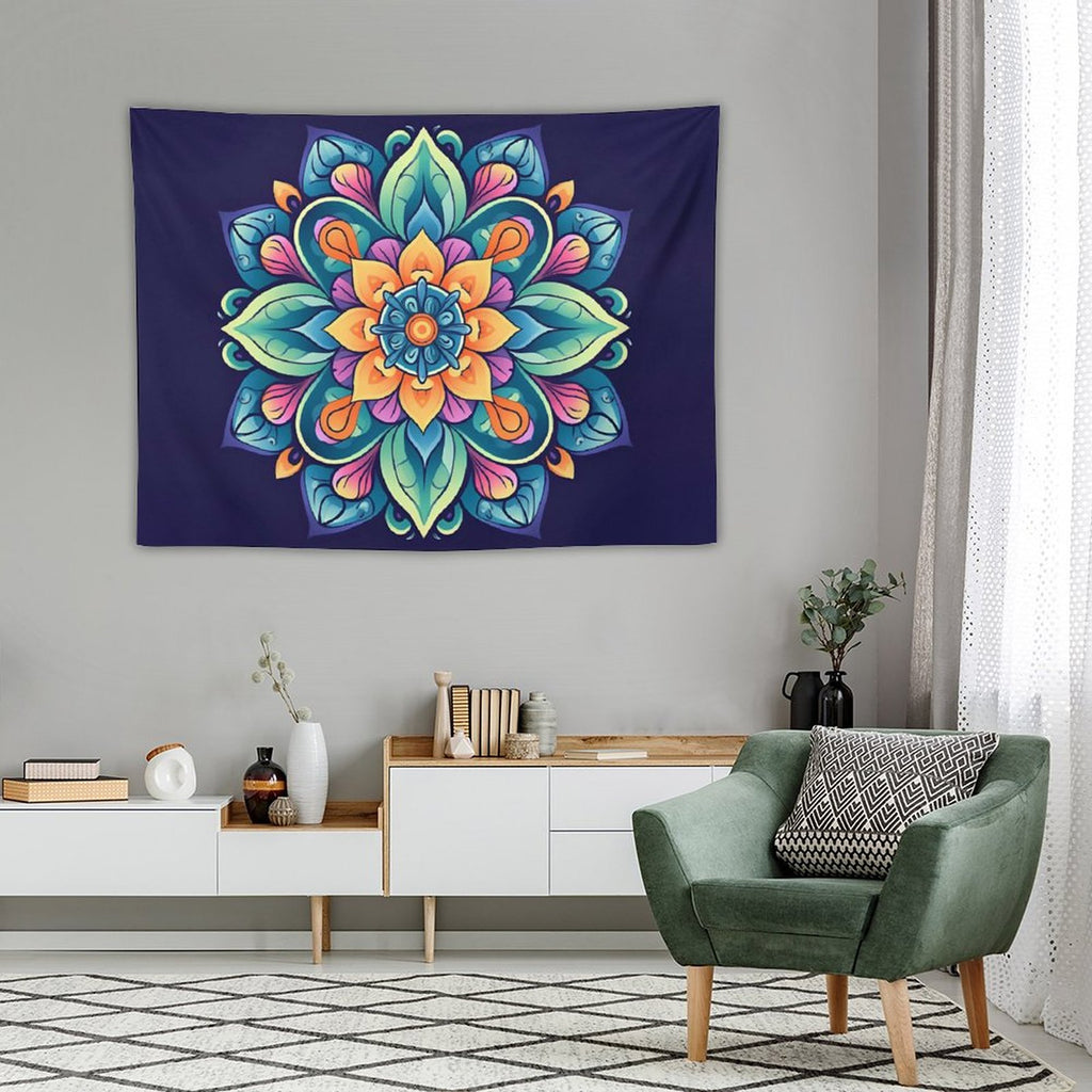 Tapiz de pared de flores