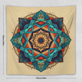 Geometric Wall Tapestry