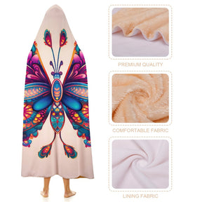 Butterfly Hooded Blanket