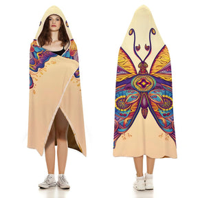 Butterfly Hooded Blanket