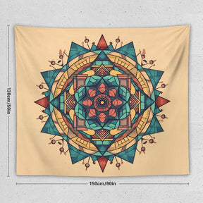 Geometric Wall Tapestry