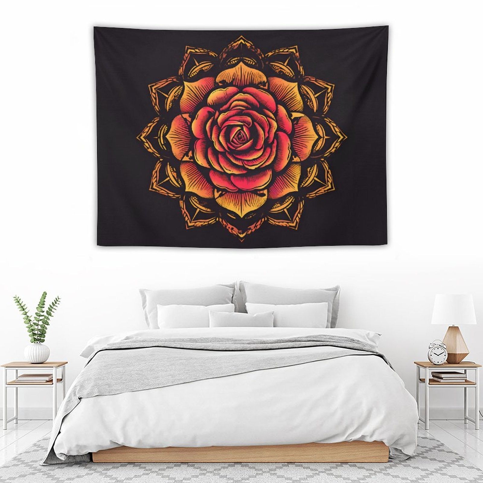 Rose Wall Tapestry