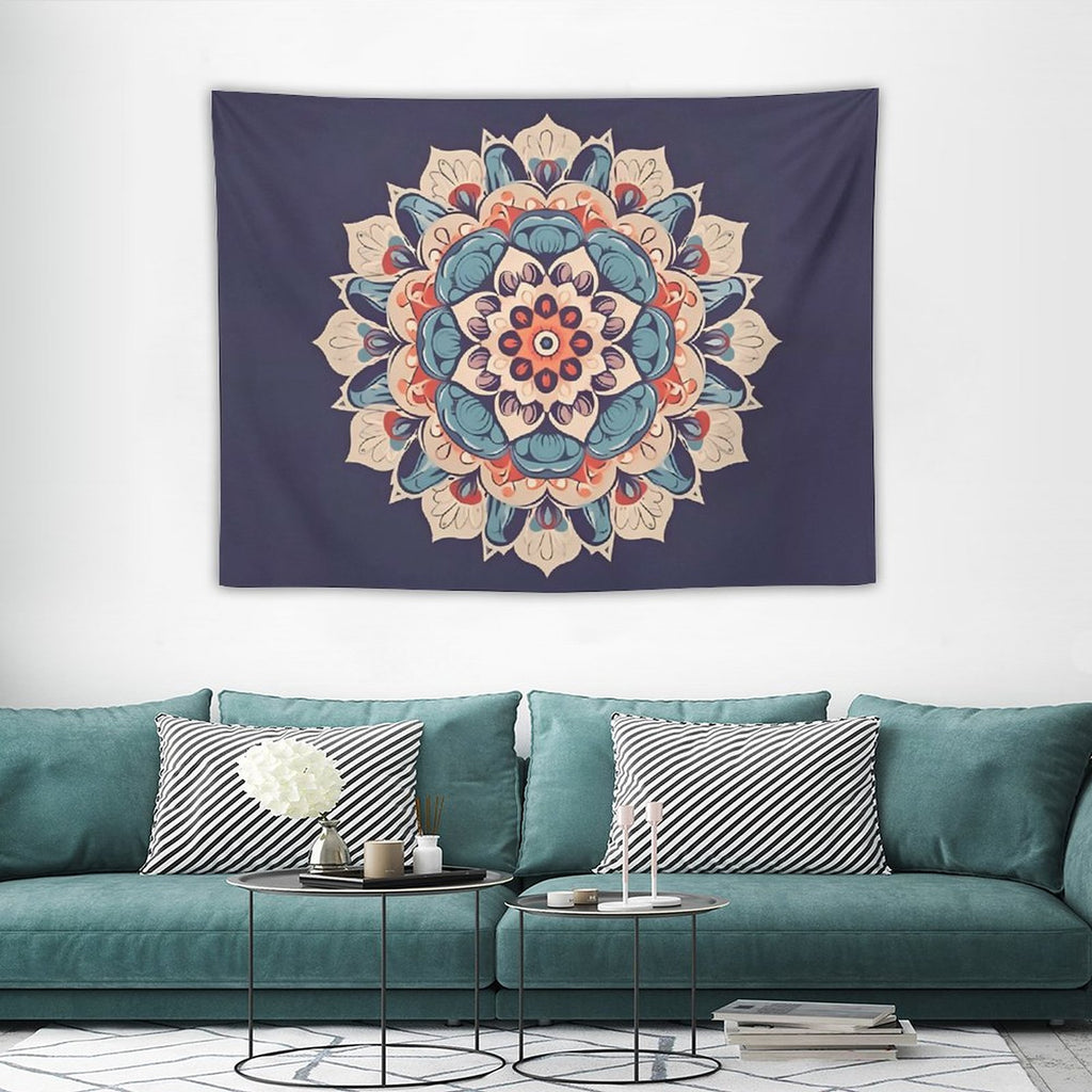 Tapiz de pared de flores