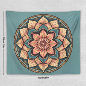 Lotus Wall Tapestry