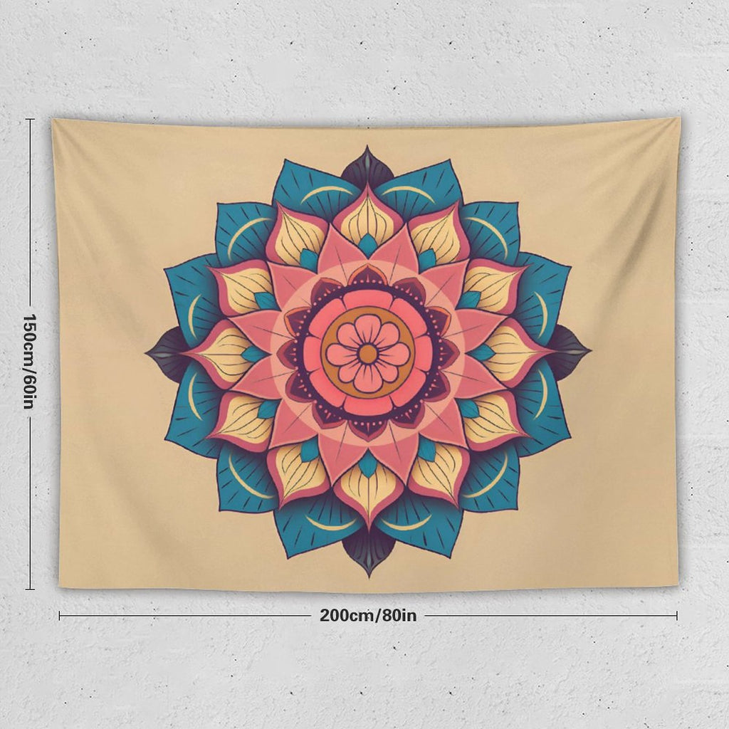 Lotus Wall Tapestry