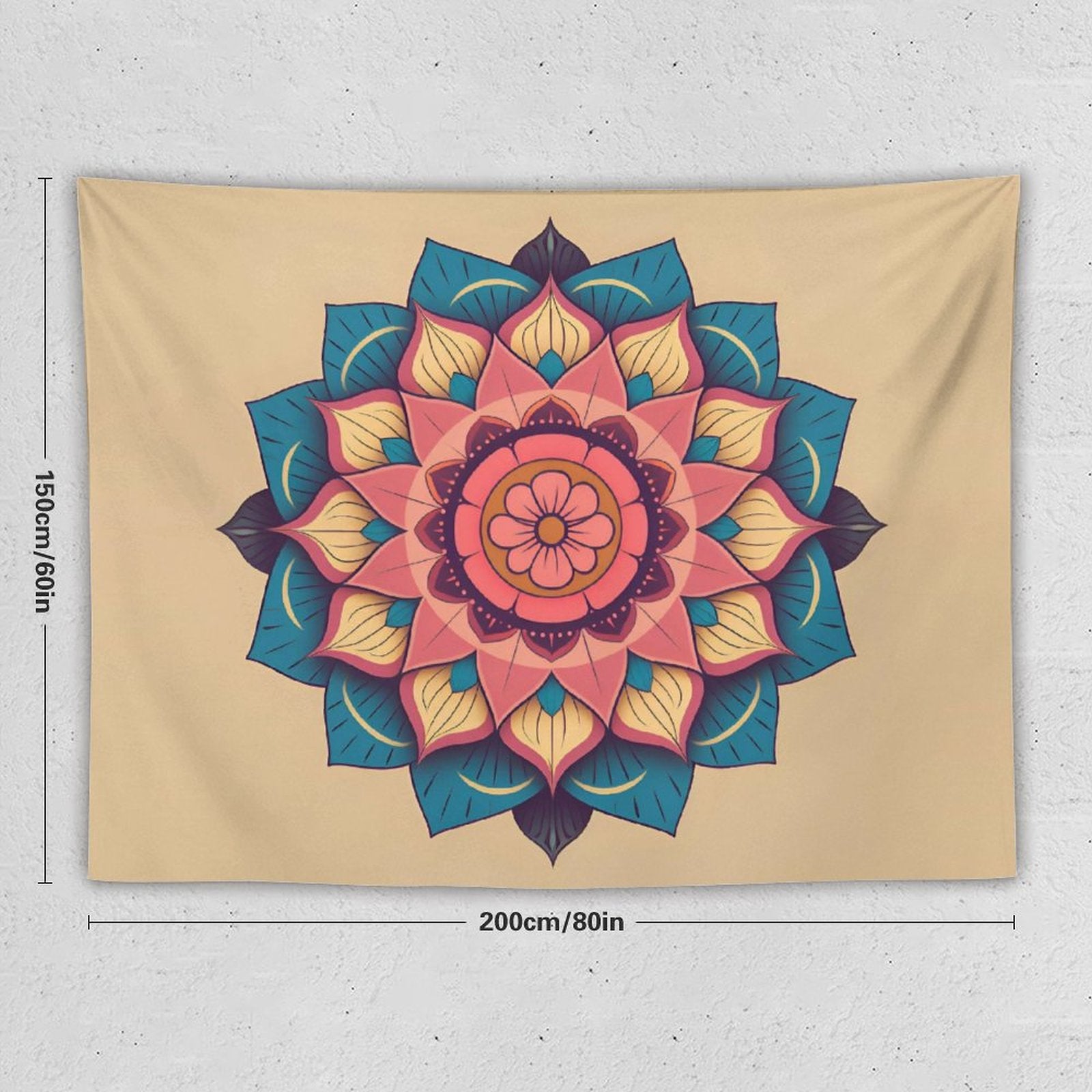 Lotus Wall Tapestry