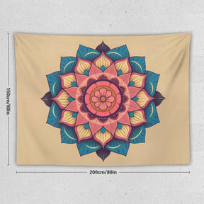 Lotus Wall Tapestry