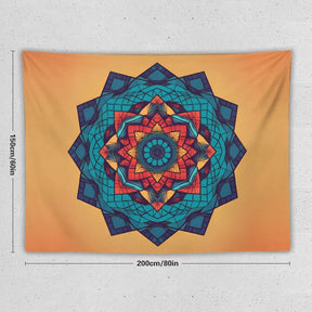 Geometric Wall Tapestry